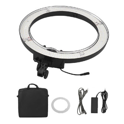 

18 Inches Two Color Temperature Ring Light 55W 85V-265V Full Voltage 480 Pieces LED Anchor Live Light 3200K to 5500K Dimmable Ring