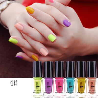 

Toponeto 6 Pcs Nail Polish Magic Mirror Effect Chrome Nail Art Polish Varnish