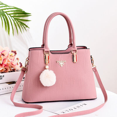 

2019 new ladies handbags European&American fashion trend shoulder bag PU leather casual handbag