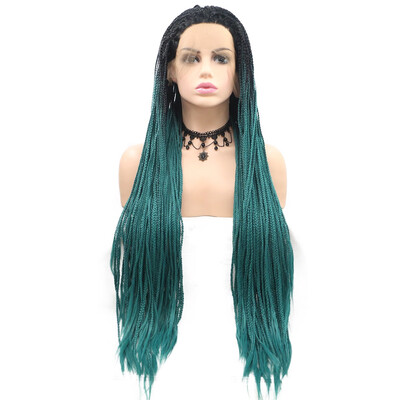

Dolago Synthetic Lace Front Wigs Long Braided Hair for Women