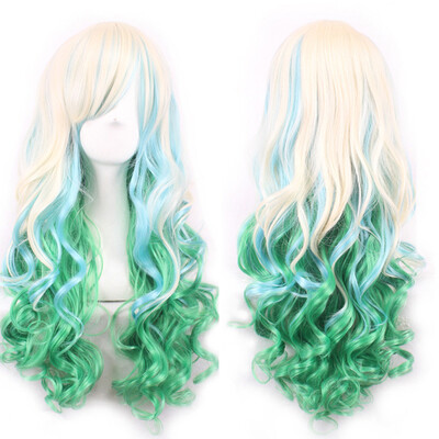 

〖Follure〗Sexy Women Wavy Long Curly Synthetic Wig Cosplay Fashion Wigs Hair Extensions
