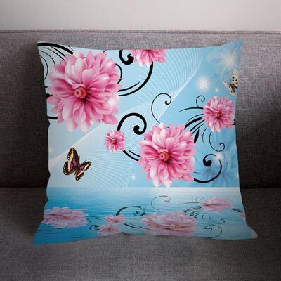 

〖Follure〗Print Pillow Case Polyester Sofa Car Cushion Cover Home Decor