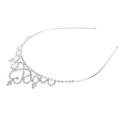 

Rhinestone Crystal Tiara Hair Band Kid Girl Bridal Princess Prom Crown