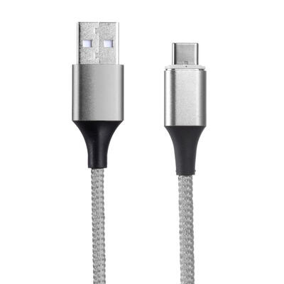 

Magnetic Type-C Nylon Braided 5V 3A 1m Charging Data Cable wSide Lights