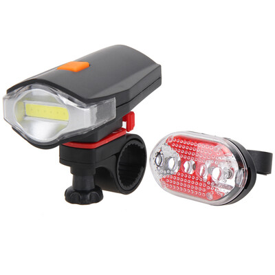 

Bicycle COB LED Bike Cycling Front Rear Tail Light5LED Taillight Night