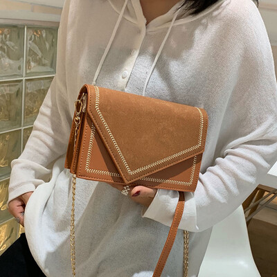 

Net red small bag female bag 2019 new high-end bag wild shoulder bag fashion girl Messenger bag chain bag