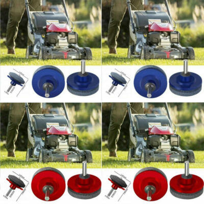 

Mower Blade Drill Lawnmower Lawn Mower Sharpener For Power Drill Hand Drill USA