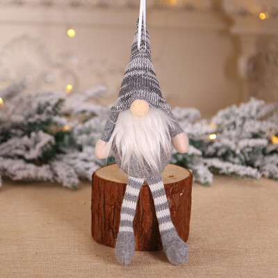 

New Hot Christmas Doll Toys Knitted Plush Christmas Gnome Swedish Figurines Holiday Decoration Gifts Kids Xmas Decoration Dolls