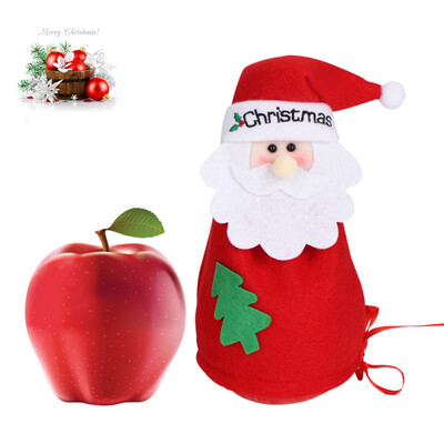 

〖Follure〗Christmas Apple Strage Bags Kids Gift Candy Gift Boxes For Xmas Party Decoration
