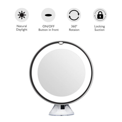 

YIDUN led suction cup makeup mirror 4323