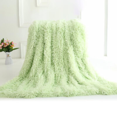

Long Fur Throw Blanket Super Soft Long Shaggy Faux Fur Lightweight Warm Cozy Plush Fluffy Decorative Blanket for Couch Bed Chair 6
