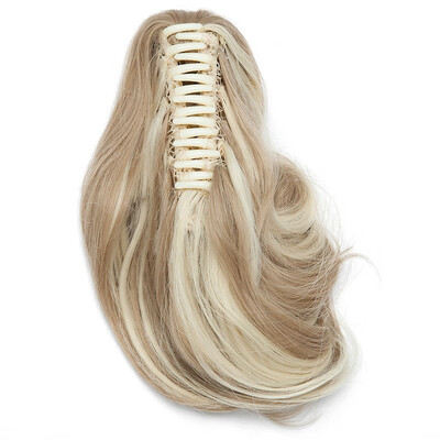 

Long Short Claw Ponytail Hair Extension One Piece Cute Clip in on Ponytail JawClaw Synthetic Straight Curly