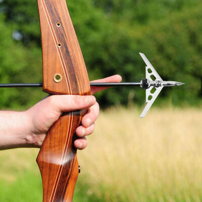 

Greensen 6PCS Stainless Steel Arrowhead Universal Hunting Metal Arrow Head Archery Accessory