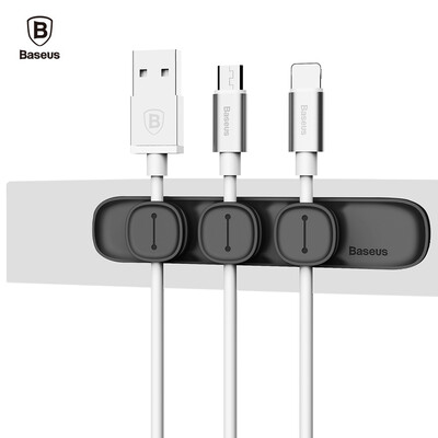 

Baseus Peas Cable Clip Multipurpose Magnet Desktop Wire Management