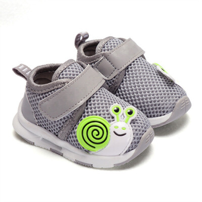 

Baby Shoes Spring Autumn Childrens Sports Shoes Baby Cartoon Small Snail Mesh Soft Bottom Casual Shoes