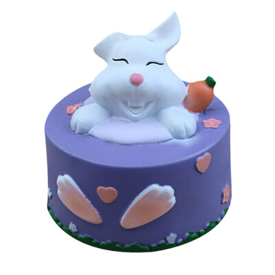 

Tailored Cute Rabbit Cake Stress Reliever Scented Slow Rising Kids Toy