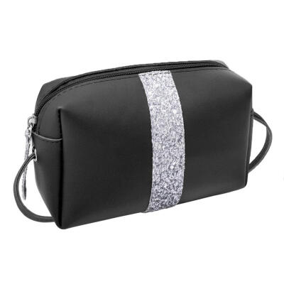 

Small Shoulder Messenger Bags Purse Sequins Women Leather Satchel Party Bag