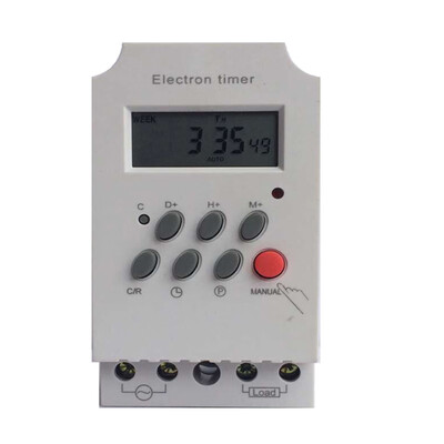 

LCD Digital Programmable Electronic Timer Switch KG316T-II LCD Microcomputer Time Switch Digital Timer Controller 220V