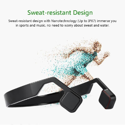 

YKL-701 Bone Conduction Headset Wireless Bluetooth 40 Earphone Waterproof Neck-strap Outdoor Sports Music Headphone Hands-free w