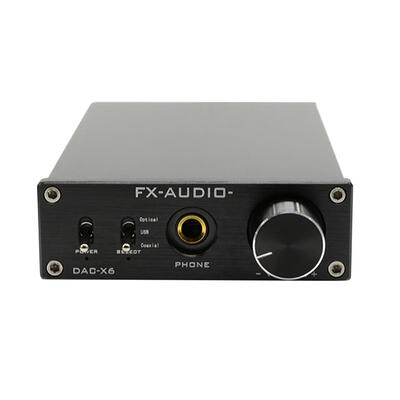 

FX-Audio DAC-X6 HiFi Optical Coaxial USB Digital Audio Amplifier Decoder