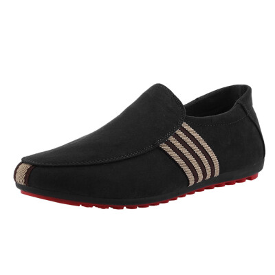 

mens shoes 2019 casual shoes slip-on Fashion Mens Wild Canvas Breathable Casual Single Shoes comfortable Flat Peas Shoes