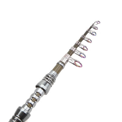 

24M 787FT Portable Telescopic Carbon Fiber Fishing Rod Travel Spinning Fishing Pole