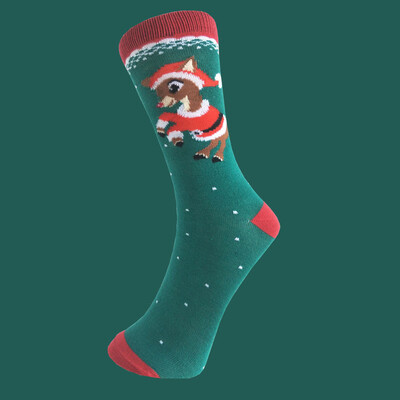 

Tailored Christmas Women Ladies Warm Elk Snowman Socks Casual Cotton Socks Stocke