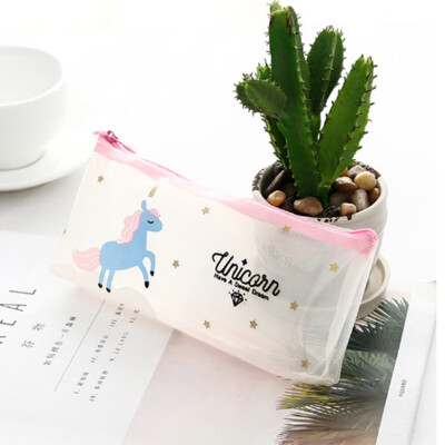 

Animal Pencil Case PVC Unicorn School Supplies Stationery Gift Students Cute Pencil Box Pencilcase Pencil Bag School Tool