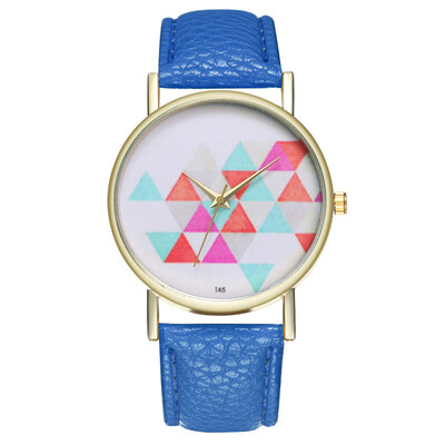 

Geometric Pattern Ladies Watch Fashion Orologio Donna Relogio Feminino De Luxe Marque Montre Femmes De Quartz Montres Clock
