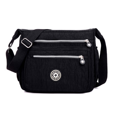 

Cloth bag female middle-aged&elderly mother bag waterproof nylon Oxford bag shoulder Messenger bag casual womens bag printed