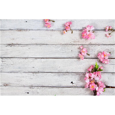 

Vintage Wood Petal Photography Backdrops Studio Art Cloth Photo Background