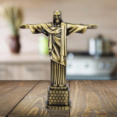 

Greensen Brazil Christ Statue Model Tourism Souvenirs World Famous Landmarks Desktop Decor