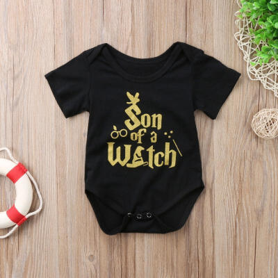 

Newborn Infant Baby Boy Short Bodysuit Romper Jumpsuit Clothes Outfits 0-24M