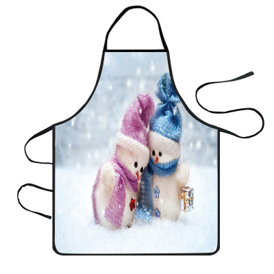 

Tailored Christmas Decoration Waterproof Apron Kitchen Aprons Dinner Party Apron