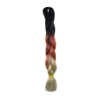 

〖Follure〗Individual Braid Wigs Big Braids Color Gradient Small Black Dirty Pigtail