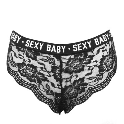 

Sexy Women Solid Briefs Lace Panties Underwear Lingerie Plus Size Underpants 1PC