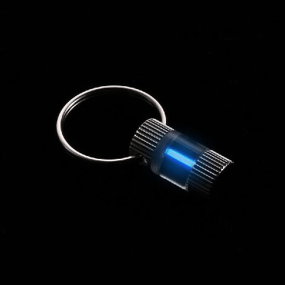 

Tritium Self Luminous Key Ring Ultralight Outdoor Glow In The Dark Keychain Ring Emergency Survival Mini Light