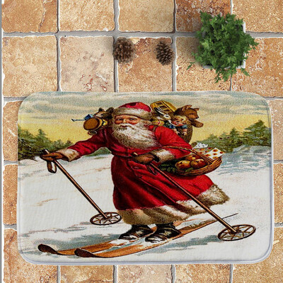 

〖Follure〗Merry Christmas Welcome Doormats Indoor Home Carpets Decor 40x60CM