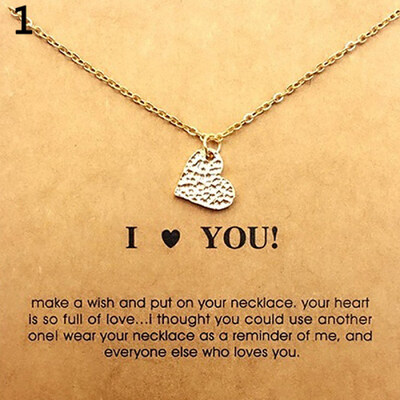 

Women Fashion Love Heart Star Elephant Pendant Choker Charm Jewelry Necklace