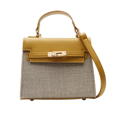 

Womens bag fashion shoulder bag large capacity Korean version of the wild trend handbags can be shoulder diagonal package