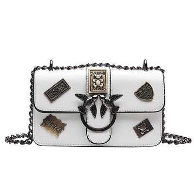 

Bag female 2019 new fashion handbag Korean version of the wild bag small fragrance rhombic chain bag can be shoulder diagonal