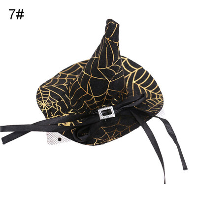 

1Pc Halloween Witch Hat Knot Hairband Hairpin Headpiece Cosplay Party Props
