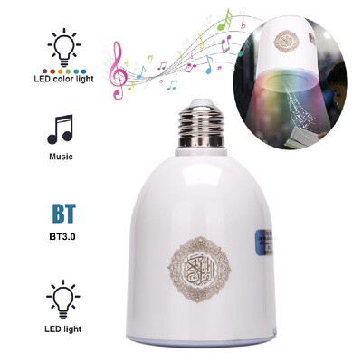 

E27 Speaker LEDs Light Bulb BT Loudspeaker Remote Control Music Lamp Bulb