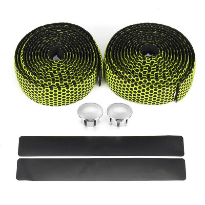 

Handlebar Tape Bike Road Flexible Rubber Handle Grip Bar Tape & Bar Plug