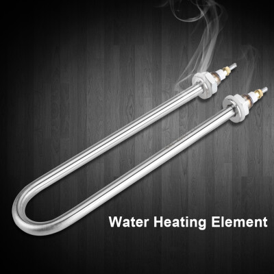 

Greensen 220V 2KW Stainless Steel Immersion Water Heater Electric Tube Heating Element Water Heating Element Water Heater Tube