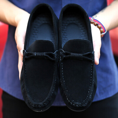 

Fashion Mens Faux Suede Casual Loafers Slip on Boat Flat Shoes Driving Moccasins