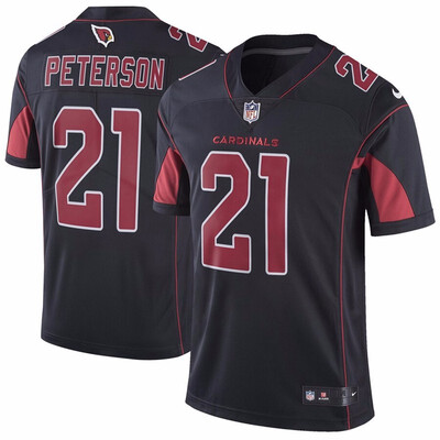 

Nike NFL Mens Arizona Cardinals Larry Fitzgerald Black Vapor Untouchable Color Rush Limited Player Jersey