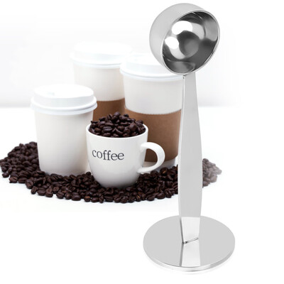 

Greensen Dual-purpose Stainless Steel Tamping Measuring Coffee Bean Powder Spoon Scoop