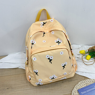

Tailored Women Fashion Backpack Casual Simple Canvas Backpack Portable Large Capacity Bag