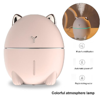 

Humidifier USB Mini Home Office Mute LEDs 200ml Atomizer LEDs Lamp